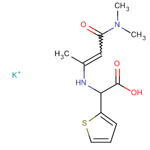 2-Thiopheneacetic acid,a-[[3-(dimethylamino)-1-methyl-3-oxo-1-propenyl]amino]-,monopotassium salt