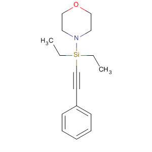 Morpholine, 4-[diethyl(phenylethynyl)silyl]-
