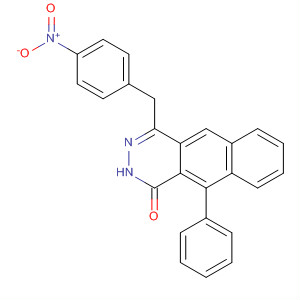 Benzo[g]phthalazin-1(2H)-one, 4-[(4-nitrophenyl)methyl]-10-phenyl-