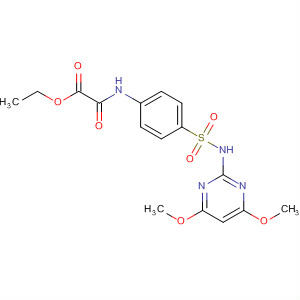 Acetic acid,[[4-[[(4,6-dimethoxy-2-pyrimidinyl)amino]sulfonyl]phenyl]amino]oxo-,ethyl ester