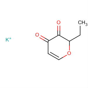 2H-Pyran-3,4-dione, 2-ethyl-, ion(1-), potassium