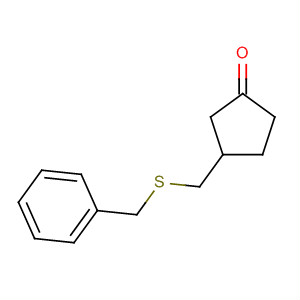 Cyclopentanone, 3-[[(phenylmethyl)thio]methyl]-