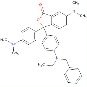 1(3H)-Isobenzofuranone,6-(dimethylamino)-3-[4-(dimethylamino)phenyl]-3-[4-[ethyl(phenylmethyl)amino]phenyl]-