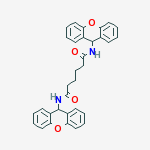 N,N'-di(9H-xanthen-9-yl)hexanediamide