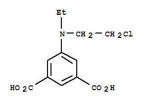 5-[(2-chloroethyl)(ethyl)amino]benzene-1,3-dicarboxylic acid