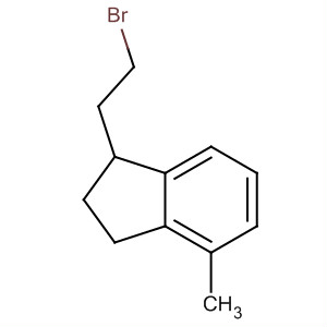 1H-Indene, 1-(2-bromoethyl)-2,3-dihydro-4-methyl-