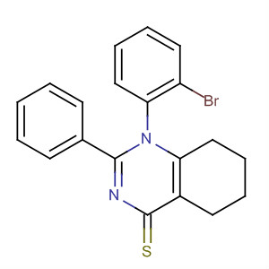 4(1H)-Quinazolinethione, 1-(bromophenyl)-5,6,7,8-tetrahydro-2-phenyl-