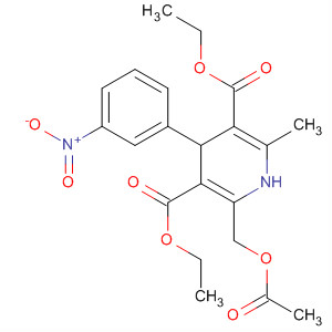 3,5-Pyridinedicarboxylic acid,2-[(acetyloxy)methyl]-1,4-dihydro-6-methyl-4-(3-nitrophenyl)-, diethylester