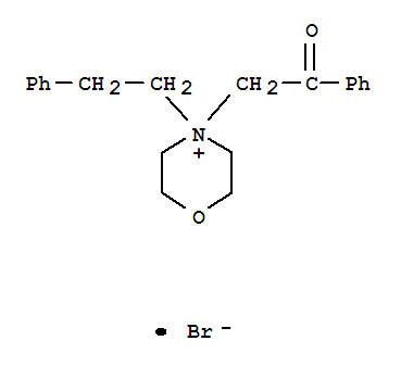 4-(2-oxo-2-phenylethyl)-4-(2-phenylethyl)morpholin-4-ium