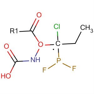 Carbamic acid, [chloro(difluorophosphinyl)methyl]-, ethyl ester