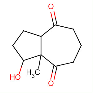 4,8(1H,5H)-Azulenedione, hexahydro-1-hydroxy-8a-methyl-