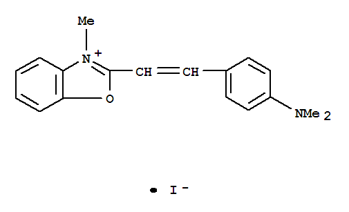 2-{2-[4-(dimethylamino)phenyl]ethenyl}-3-methyl-1,3-benzoxazol-3-ium
