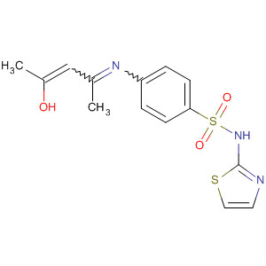 Benzenesulfonamide,4-[(3-hydroxy-1-methyl-2-butenylidene)amino]-N-2-thiazolyl-