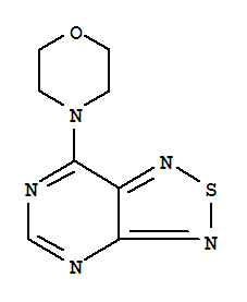 7-(morpholin-4-yl)[1,2,5]thiadiazolo[3,4-d]pyrimidine