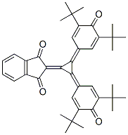 2-[2,3-Bis[3,5-bis(1,1-dimethylethyl)-4-oxo-2,5-cyclohexadien-1-ylidene]cyclopropylidene]-1H-indene-1,3(2H)-dione