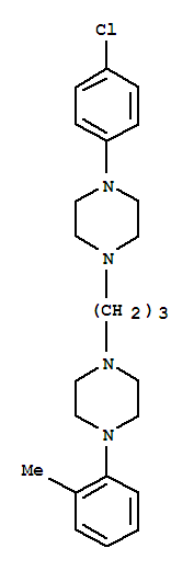 1-(4-chlorophenyl)-4-{3-[4-(2-methylphenyl)piperazin-1-yl]propyl}piperazine
