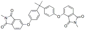 4-[4-[1-[4-[[(2,3-Dihydro-2-methyl-1,3-dioxo-1H-isoindol)-5-yl]oxy]phenyl]-1-methylethyl]phenoxy]-2-methyl-1H-isoindole-1,3(2H)-dione