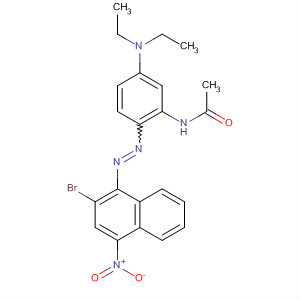 Acetamide,N-[2-[(2-bromo-4-nitro-1-naphthalenyl)azo]-5-(diethylamino)phenyl]-