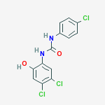 1-(4-chlorophenyl)-3-(4,5-dichloro-2-hydroxyphenyl)urea