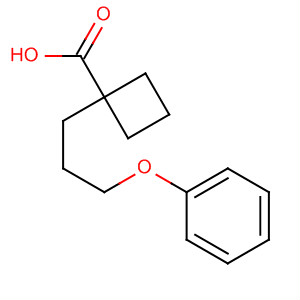 Cyclobutanecarboxylic acid, 1-(3-phenoxypropyl)-