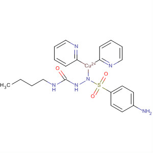 Copper(2+),[2-[(4-aminophenyl)sulfonyl]-N-butylhydrazinecarboxamide]bis(pyridine)-