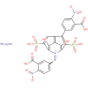 Benzoic acid,3,3'-[(1,8-dihydroxy-3,6-disulfo-2,7-naphthalenediyl)bis(azo)]bis[6-nitro-