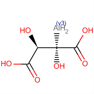 Butanedioic acid, 2,3-dihydroxy- (2R,3R)-, aluminum salt