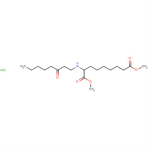 Nonanedioic acid, 2-[(3-oxooctyl)amino]-, dimethyl ester, hydrochloride