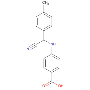 Benzoic acid, 4-[[cyano(4-methylphenyl)methyl]amino]-