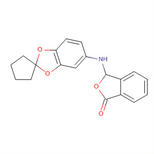 1(3H)-Isobenzofuranone,3-(spiro[1,3-benzodioxole-2,1'-cyclopentan]-5-ylamino)-