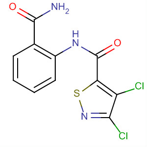 5-Isothiazolecarboxamide, N-[2-(aminocarbonyl)phenyl]-3,4-dichloro-