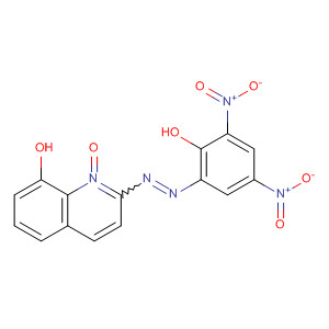 8-Quinolinol, [(2-hydroxy-3,5-dinitrophenyl)azo]-, 1-oxide