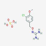 ((3-CHLORO-4-METHOXYPHENYL)METHOXY)GUANIDINE SULFATE