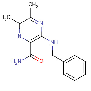 Pyrazinecarboxamide, 5,6-dimethyl-3-[(phenylmethyl)amino]-