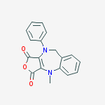 4-METHYL-10-PHENYL-9,10-DIHYDRO-4H-2-OXA-4,10-DIAZA-BENZO[F]AZULENE-1,3-DIONE