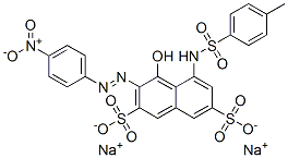 disodium 4-hydroxy-3-[(4-nitrophenyl)azo]-5-[[(p-tolyl)sulphonyl]amino]naphthalene-2,7-disulphonate