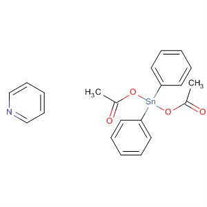 Stannane, bis(acetyloxy)diphenyl-, compd. with pyridine (1:1)
