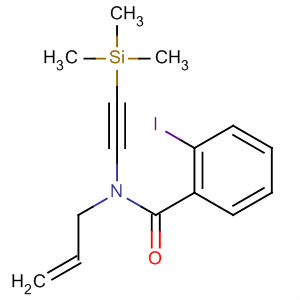 Benzamide, 2-iodo-N-2-propenyl-N-[(trimethylsilyl)ethynyl]-