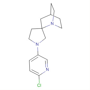 Spiro[1-azabicyclo[2.2.2]octane-2,3'-pyrrolidine],1'-(6-chloro-3-pyridinyl)-