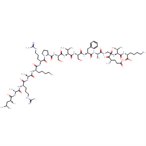 L-Lysine,L-leucyl-L-alanyl-L-arginyl-L-alanyl-L-lysyl-L-arginyl-L-prolyl-L-seryl-L-valyl-L-seryl-L-phenylalanyl-L-alanyl-L-a-glutamylglycyl-L-threonyl-
