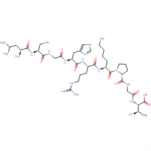 L-Threonine, L-leucyl-L-serylglycyl-L-histidyl-L-arginyl-L-lysyl-L-prolylglycyl-