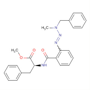 L-Phenylalanine, N-[2-[3-methyl-3-(phenylmethyl)-1-triazenyl]benzoyl]-,methyl ester