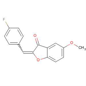 3(2H)-Benzofuranone, 2-[(4-fluorophenyl)methylene]-6-methoxy-