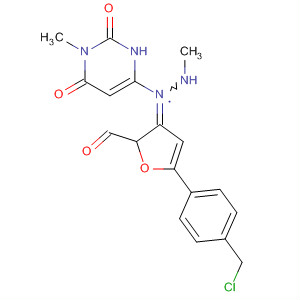 2-Furancarboxaldehyde, 5-[4-(chloromethyl)phenyl]-,methyl(1,2,3,6-tetrahydro-1-methyl-2,6-dioxo-4-pyrimidinyl)hydrazone