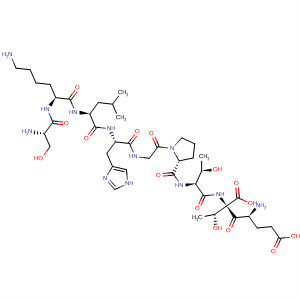 L-Threonine,L-seryl-L-lysyl-L-leucyl-L-histidylglycyl-L-prolyl-L-threonyl-L-a-glutamyl-