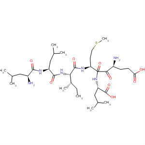 L-Leucine, L-leucyl-L-leucyl-L-isoleucyl-L-a-glutamyl-L-methionyl-