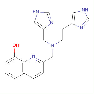 8-Quinolinol,2-[[[2-(1H-imidazol-4-yl)ethyl](1H-imidazol-4-ylmethyl)amino]methyl]-