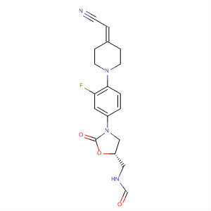 Formamide,N-[[(5S)-3-[4-[4-(cyanomethylene)-1-piperidinyl]-3-fluorophenyl]-2-oxo-5-oxazolidinyl]methyl]-