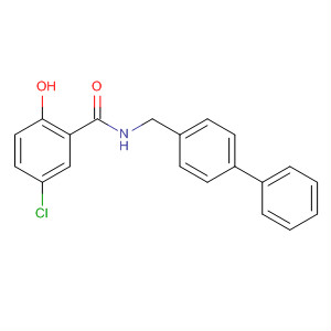 Benzamide, N-([1,1'-biphenyl]-4-ylmethyl)-5-chloro-2-hydroxy-