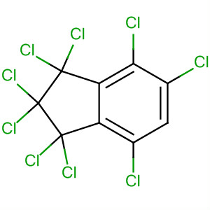 1H-Indene, 1,1,2,2,3,3,4,5,7-nonachloro-2,3-dihydro-